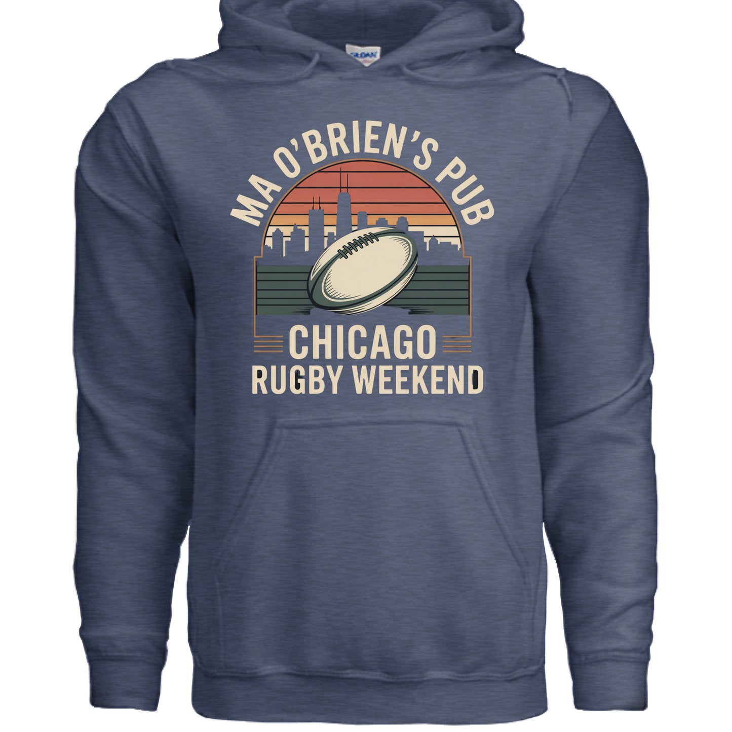 Heather Sport Dark Navy - FRONT